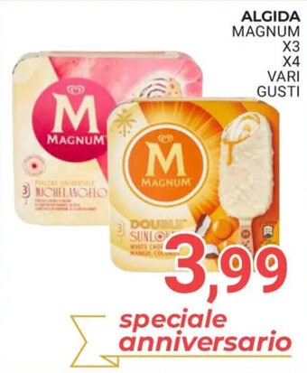 Eté ALGIDA MAGNUM X3 X4 VARI GUSTI offerta