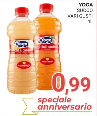 Eté YOGA SUCCO VARI GUSTI 1L offerta