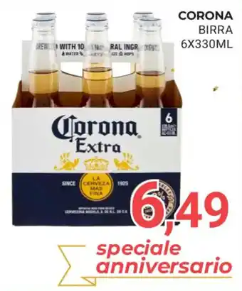 Eté CORONA BIRRA 6X330ML offerta