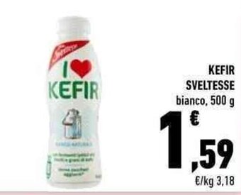 Conad KEFIR SVELTESSE bianco, 500 g offerta