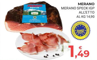Eté MERANO SPECK IGP offerta