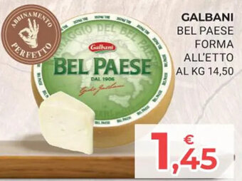 Eté GALBANI BEL PAESE FORMA ALL'ETTO offerta