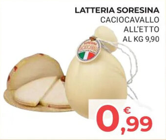 Eté LATTERIA SORESINA CACIOCAVALLO ALL'ETTO offerta