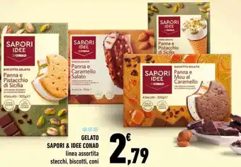 Conad GELATO SAPORI & IDEE CONAD offerta