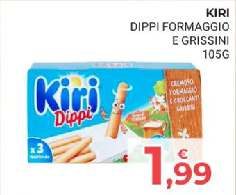 KIRI DIPPI FORMAGGIO E GRISSINI 105G