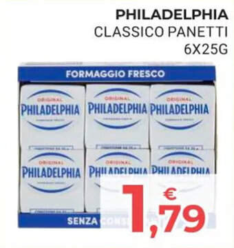 Eté PHILADELPHIA CLASSICO PANETTI 6X25G offerta