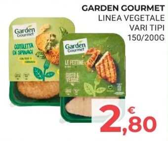 GARDEN GOURMET LINEA VEGETALE VARI TIPI 150/200G