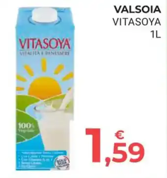 Eté VALSOIA VITASOYA 1L offerta