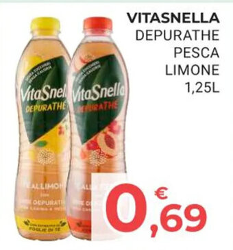 Eté VITASNELLA DEPURATHE PESCA LIMONE 1,25L offerta