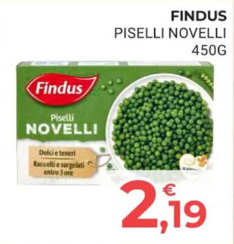Eté FINDUS PISELLI NOVELLI 450G offerta
