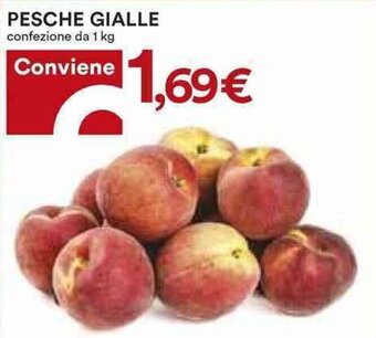 Coop PESCHE GIALLE offerta