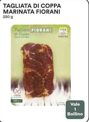 Coop TAGLIATA DI COPPA MARINATA FIORANI 250 g offerta