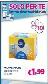 Acqua & Sapone Acqua&sapone Cattura Polvere offerta