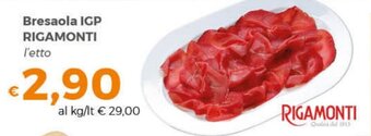 Tocal Bresaola IGP RIGAMONTI offerta