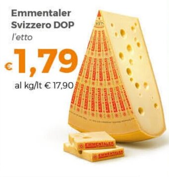 Tocal Emmentaler Svizzero DOP offerta