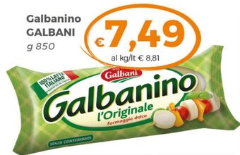Tocal Galbanino GALBANI g 850 offerta