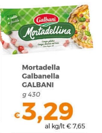 Tocal Mortadella Galbanella GALBANI g 430 offerta
