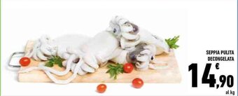 Conad SEPPIA PULITA DECONGELATA offerta