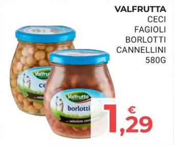 VALFRUTTA CECI FAGIOLI BORLOTTI CANNELLINI 580G