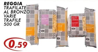 REGGIA TRAFILATE AL BRONZO VARIE TRAFILE 500 GR