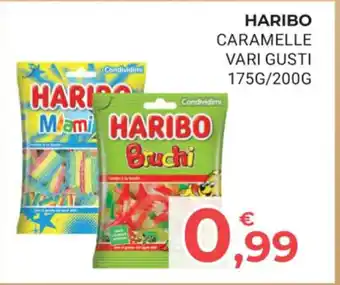 Eté HARIBO CARAMELLE VARI GUSTI 175G/200G offerta