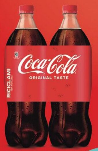 Supermercati Piccolo COCA COLA ORIGINAL/ZERO 1,35 Litri x 2 offerta