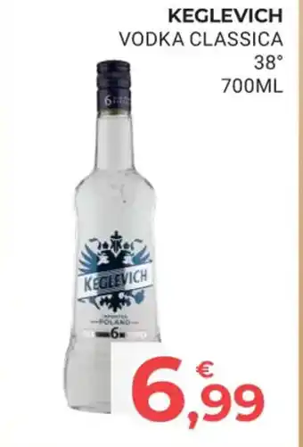Eté KEGLEVICH VODKA CLASSICA 700ML offerta