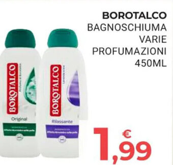 Eté BOROTALCO BAGNOSCHIUMA VARIE PROFUMAZIONI 450ML offerta