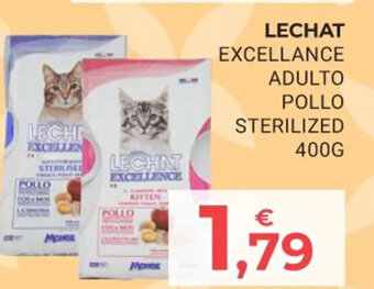 LECHAT EXCELLANCE ADULTO POLLO STERILIZED 400G