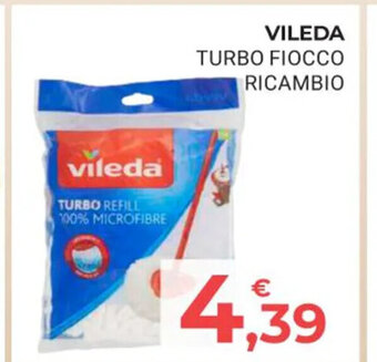 Eté VILEDA TURBO FIOCCO RICAMBIO offerta