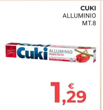 Eté Cuki ALLUMINIO MT.8 offerta