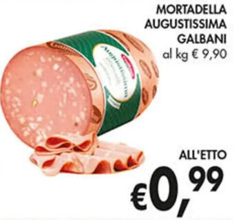 Coal MORTADELLA AUGUSTISSIMA GALBANI offerta
