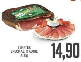 Supermercati Piccolo SENFTER SPECK ALTO ADIGE offerta