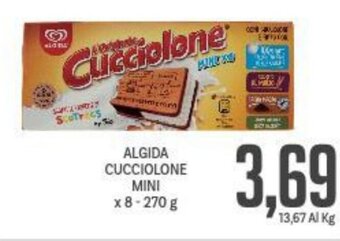 Supermercati Piccolo ALGIDA CUCCIOLONE MINI x 8-270 g offerta