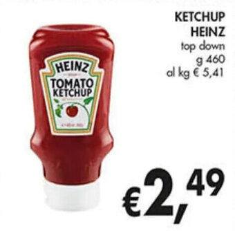 KETCHUP HEINZ top down g 460