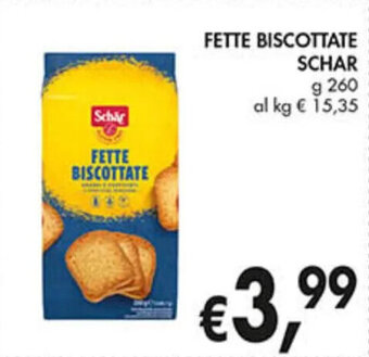 Coal FETTE BISCOTTATE SCHAR g 260 offerta