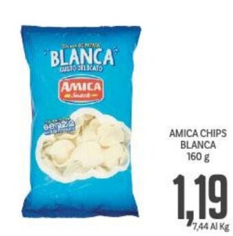 Supermercati Piccolo AMICA CHIPS BLANCA 160 g offerta