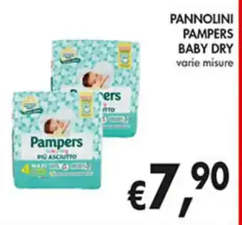 Coal PANNOLINI genuini PAMPERS fino in BABY DRY offerta