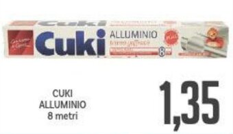 Supermercati Piccolo CUKI ALLUMINIO 8 metri offerta