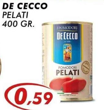 DE CECCO PELATI 400 gr.