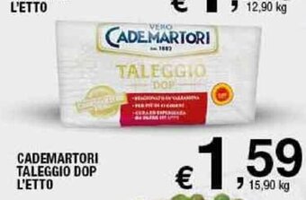 Sigma CADEMARTORI TALEGGIO DOP L'ETTO offerta