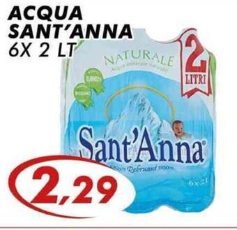 ACQUA SANT'ANNA 6X 2 LT