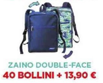 Sigma PELIKAN ZAINO DOUBLE-FACE offerta
