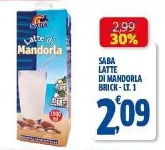 SABA LATTE DI MANDORLA BRICK-LT. 1