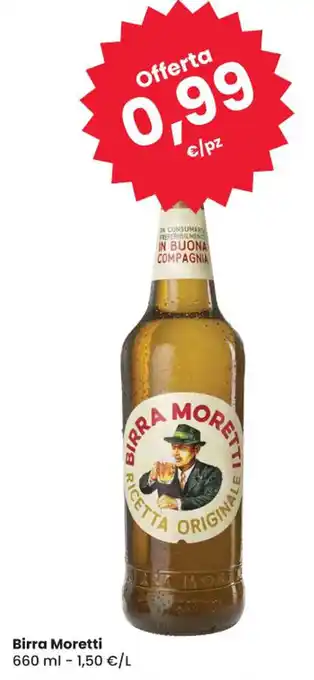Despar Birra Moretti 660 ml offerta