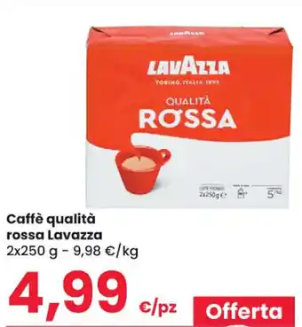 Despar Caffè qualità rossa Lavazza 2x250 g offerta