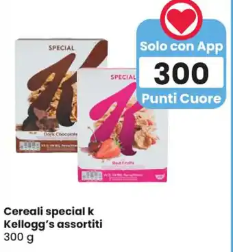 Despar Cereali special k Kellogg's assortiti 300 g offerta