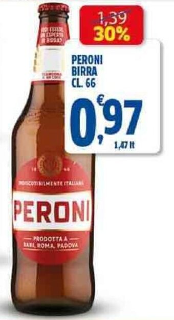 Sigma PERONI BIRRA CL. 66 offerta