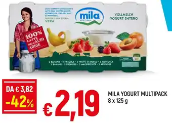 Famila Market MILA YOGURT MULTIPACK 8 x 125 g offerta
