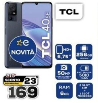 Euronics TCL 40 SE offerta